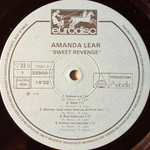 Amanda Lear ‎– Sweet Revenge (Франция 1978г.)