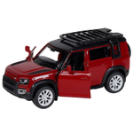 Модель 1:43 2020 Land Rover Defender 110, красный, инерция, откр. двери