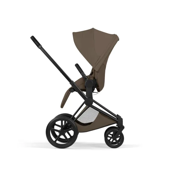 Детская коляска Cybex Priam V Style 2 в 1 Coconut Brown шасси Matt Black