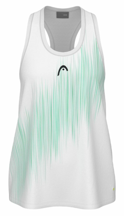 Футболка для девочки теннисная Head Girls Vision Agility Tank Top - зеленый