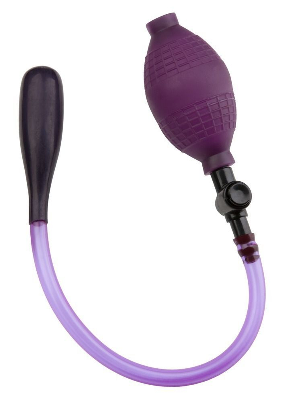 Фиолетовый анальный стимулятор с функцией расширения Anal Balloon (Цвет: фиолетовый)
