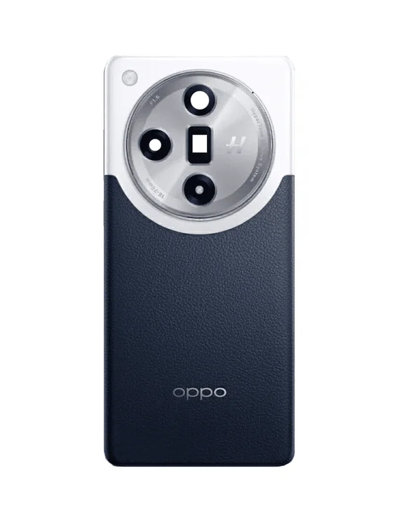Задняя крышка для Oppo Find X7 синяя (Blue) со стеклом камеры