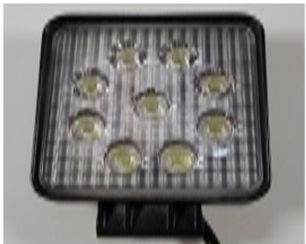 Фара противотуманная 9LED-27W ТАС -20LED размер 110х110мм