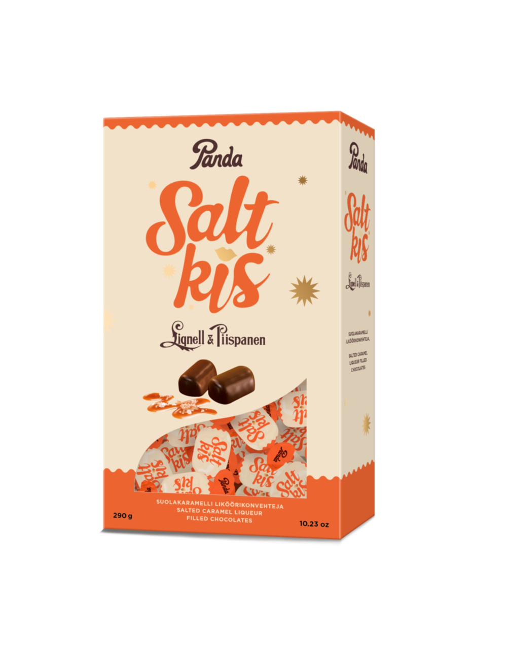 Конфеты шоколадные с ликером Saltkis 280г