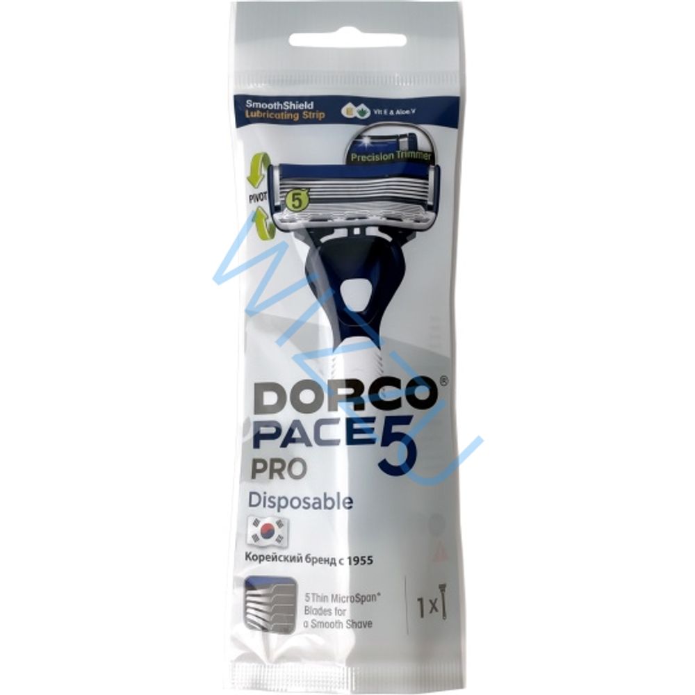 Станок одноразовый DORCO PACE 5 PRO (1шт)