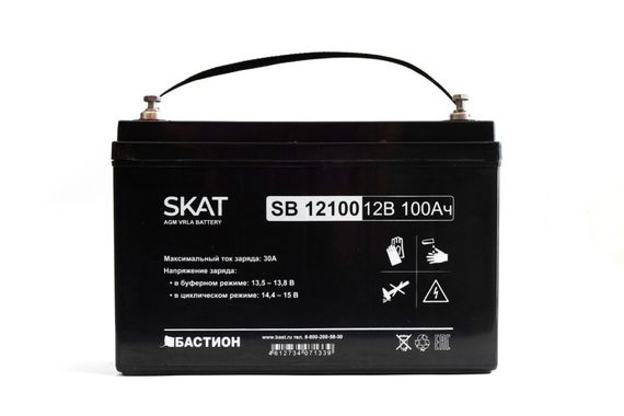 АКБ SKAT AGM SB 12100 100Ач 12В 39450
