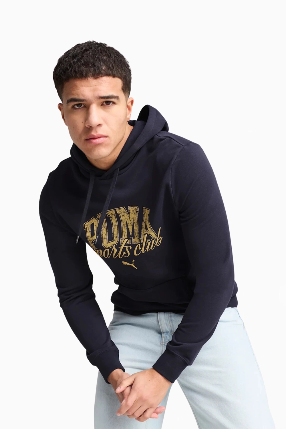 Кофта Puma Classics Terry - темно-синий