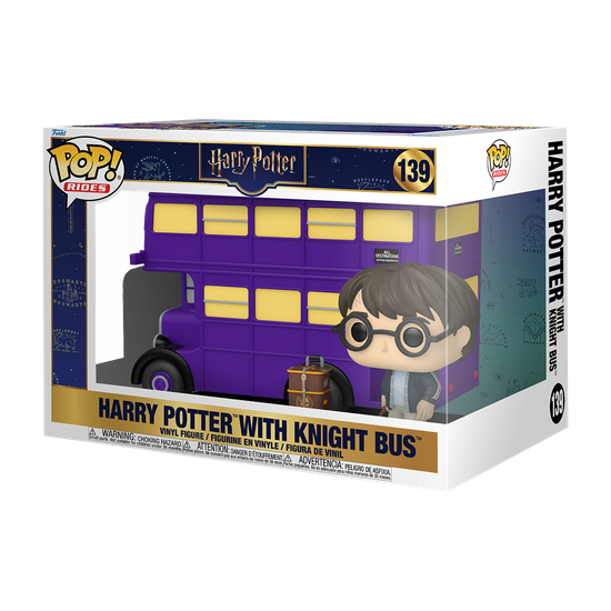 Funko POP! Rides Harry Potter Harry Potter with Knight Bus — упаковка