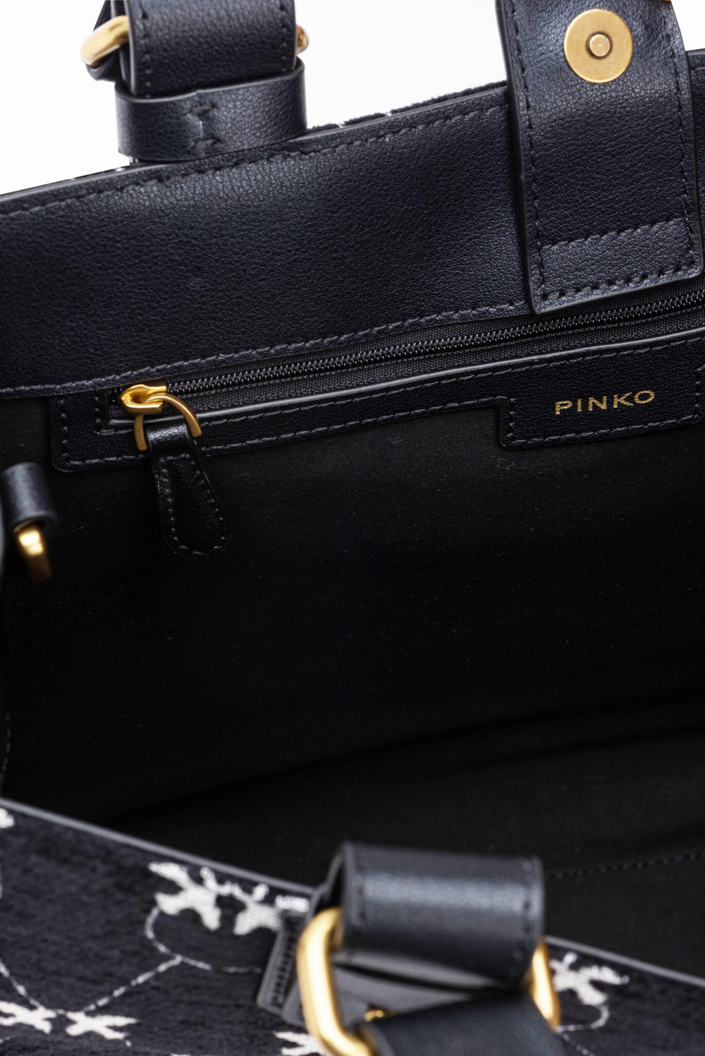 MONOGRAM JACQUARD SHOPPER BOX BAG