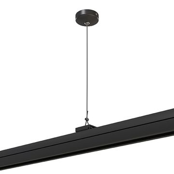 Подвес для однофазного и трехфазного шинопровода 504197 черный Barra Lightstar
