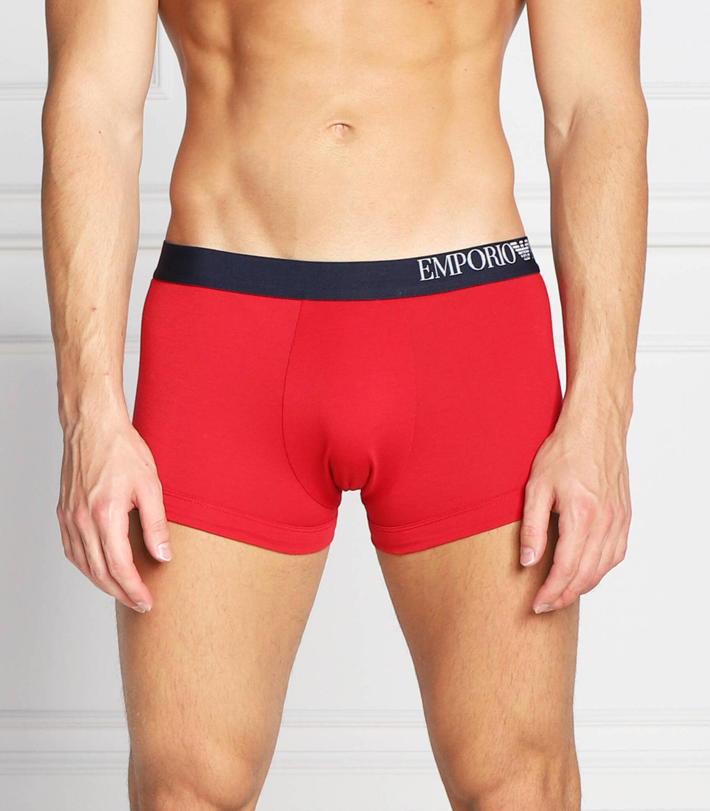 трусики-боксеры 3 шт. Emporio Armani - темно-синий(111357 2F728)