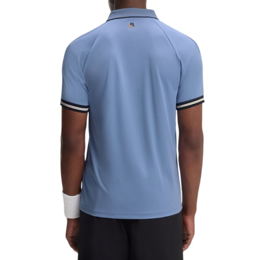Мужское теннисное поло BOSS TOC Serve Polo - light/pastel blue