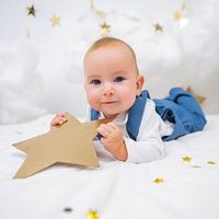 Комбинезон на лямках "Деним" 0+