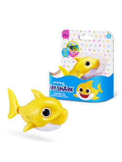 Интерактивная игрушка Robo Alive Baby Shark, желтый