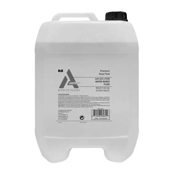 AAH - Premium Haze Fluid - 20L жидкость для дым машины быстрого рассеивания