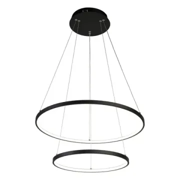 Подвесная люстра 54W 4000K 1764-10P черный Giro Favourite