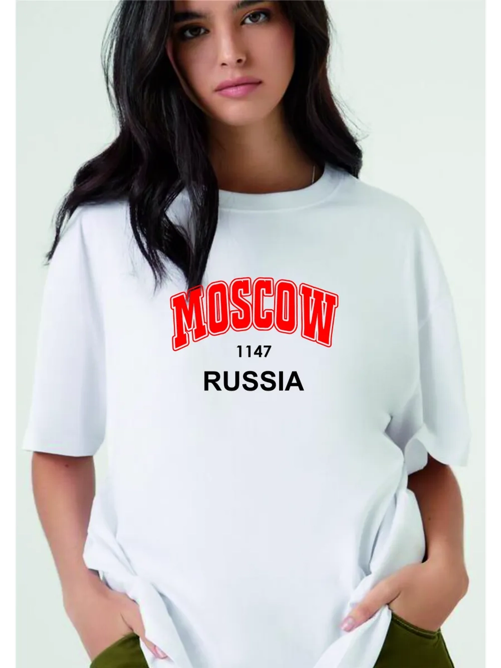 Футболка оверсайз Москва