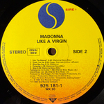 Madonna ‎– Like A Virgin (Германия 1985г.)