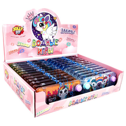 Водная игра ЕДИНОРОЖКИ, 15*7 см, колечки, ассорти, 4 вида, дисплей, JOLLY JOT (ДЖОЛЛИ ДЖОТ), 665997
