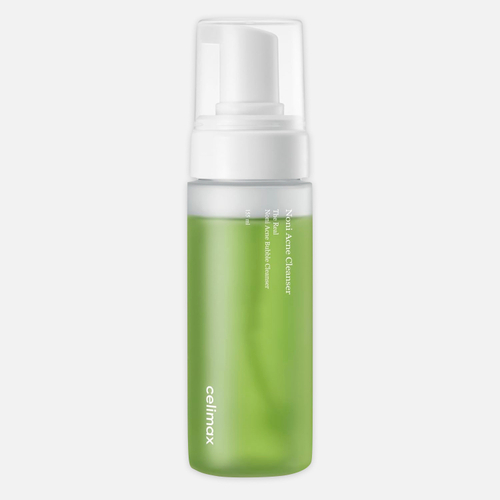 CELIMAX The real noni acne bubble cleanser Пенка для умывания мягкая с экстрактом нони, 155мл