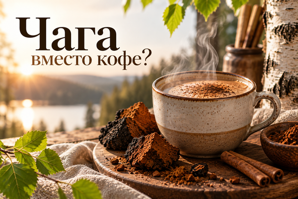 Чага вместо кофе?