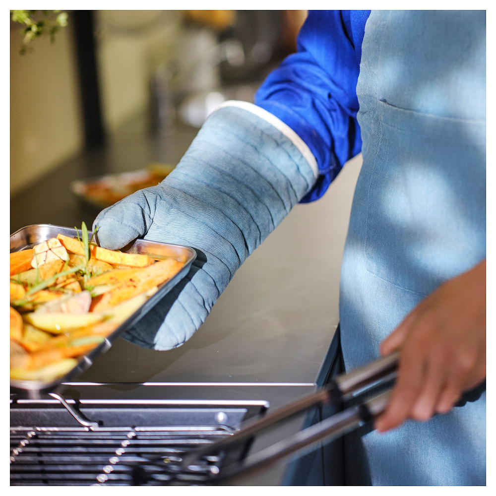 Прихватка-варежка IKEA GRILLTIDER (ГРИЛЛЬТИДЕР), Бирюзовый
