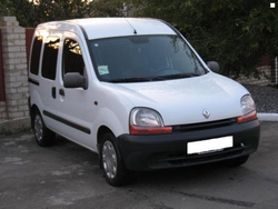 Порог левый Renault Kangoo, Nissan Kubistar 1997-2008 (1мм)