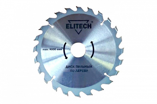Диск пильный ELITECH ф170*30*1,8мм,24зуб,д/дерева 1820.054000