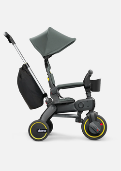 Doona Складной трехколесный велосипед Liki Trike S3, Slate Green (Forest Grey)