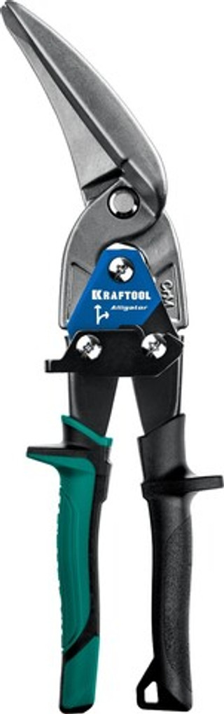 KRAFTOOL Alliator, 280 мм, правые усиленные ножницы по металлу с выносом (2328-RL)