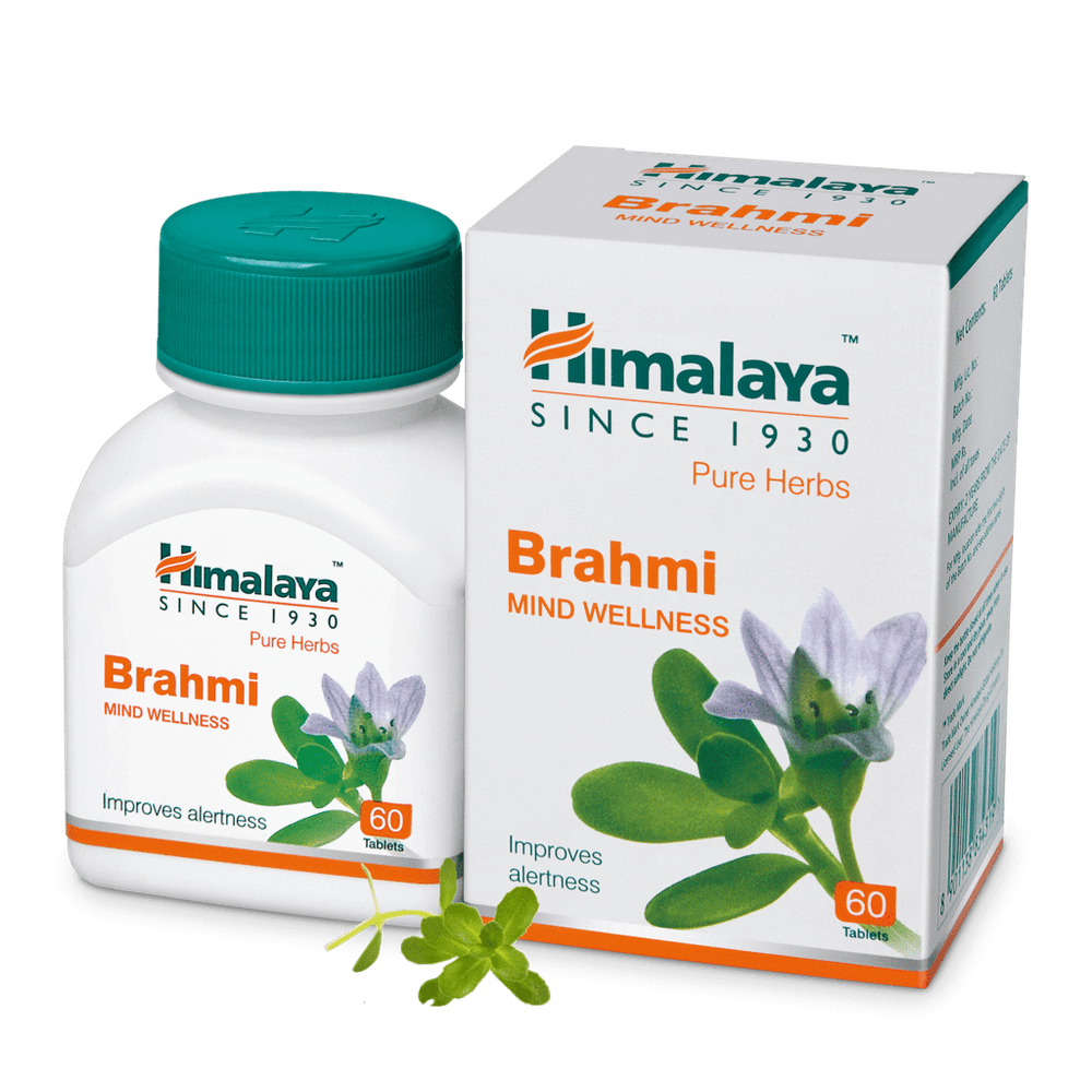 Таблетки Брами Himalaya Herbals Brahmi 60 таб.