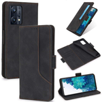 Стильный чехол-книжка из кожи для REALME 9 PRO+ и 9 4G (3521) с отделом для наличных, 3 слотами для карт и подставкой