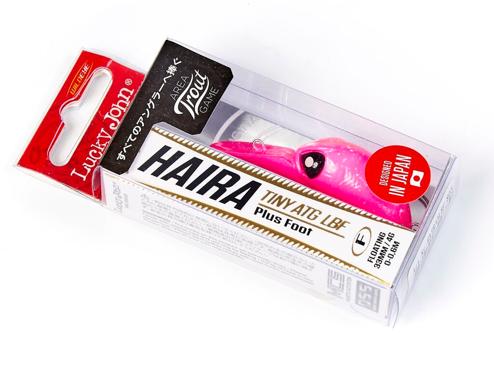 Воблер плавающий LJ Pro Series HAIRA TINY ATG LBF 03.30/803 Plus Foot