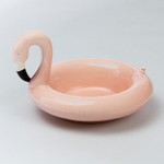 Миска сервировочная керамическая floatie flamingo