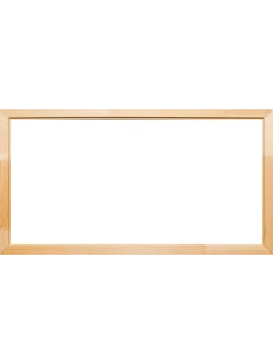 Деревянная рама 55x95 для картин на подрамнике сеч. 40x18