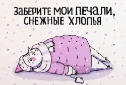 Магнит ШКЯ Снежные хлопья