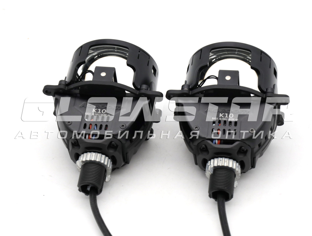 Билед модули Aozoom K10 3.0 дюйма, 2 чипа, 5500K, 12V, 58W/66W, крепление 3R и съемное гаечное (комплект, 2шт)