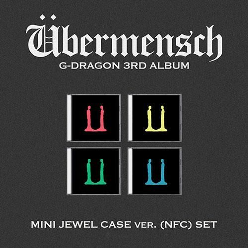 Альбом G-DRAGON - BERMENSCH 3rd Album MINI JEWEL RANDOM Version (NFC)