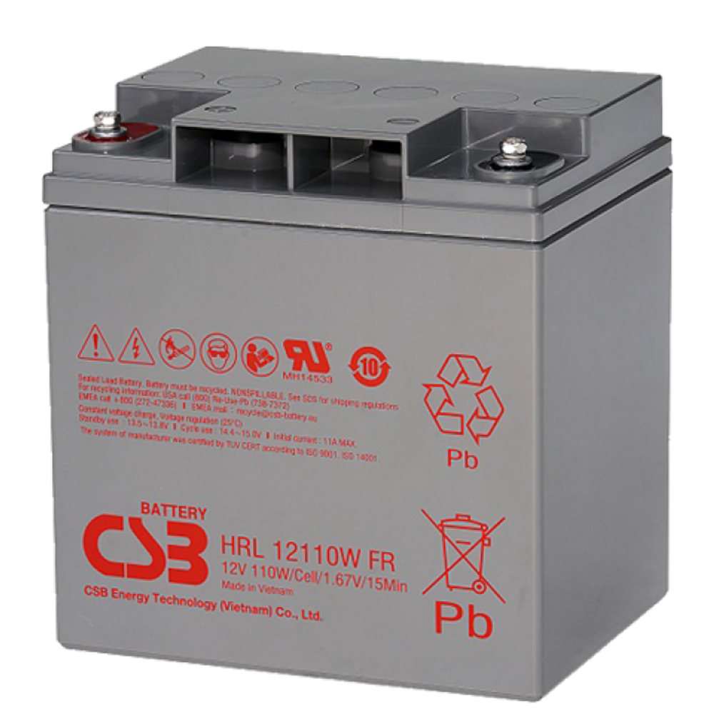 Аккумулятор CSB HRL12110W FR ( 28Ач / 12В ) AGM