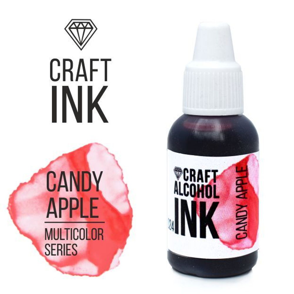 Спиртовые чернила Craft INK, CandyApple (Карамельное яблоко), 20мл