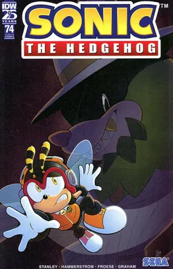Sonic The Hedgehog Vol 3 #74 (Cover B)