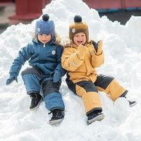 Комбинезон зимний мембранный с системой роста "Горчица"