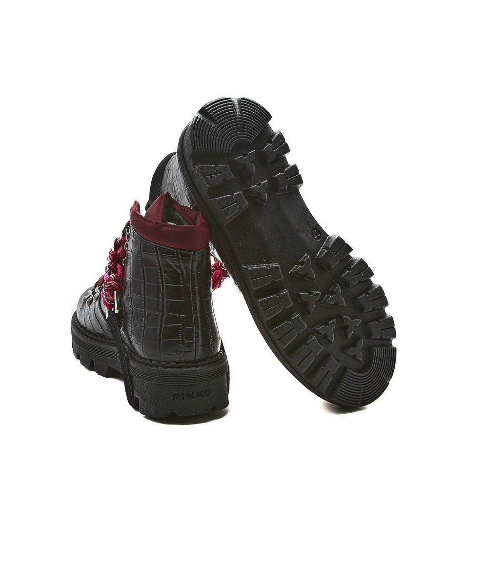 Кожаные ботильоны zenzero scarpa Pinko - черный(1H2134 A07K)