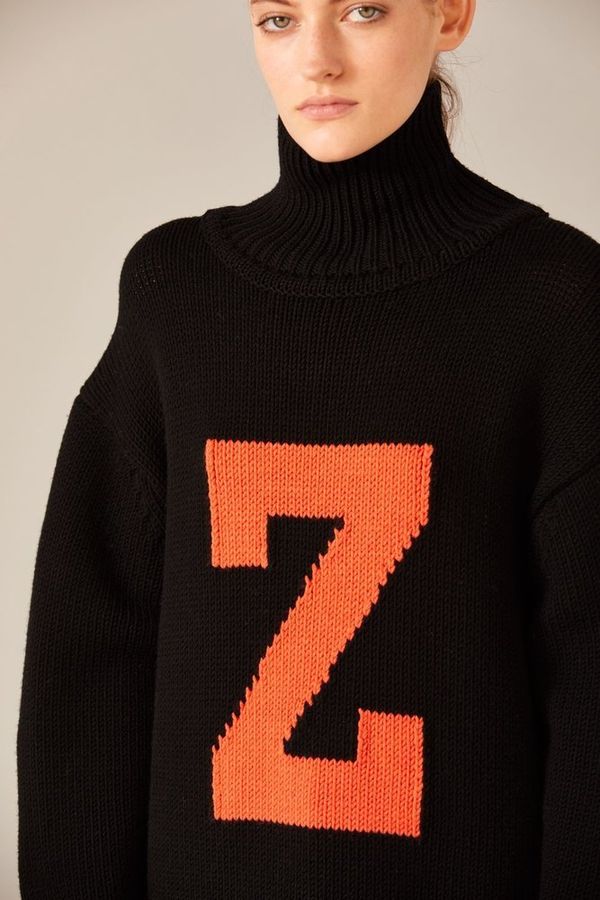 Свитер Orange Z D Intarsia Черный - фото 3