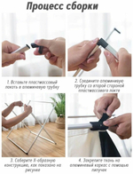 Корзина для белья с 3-мя секциями / складная корзина для белья с тремя отделениями / Корзина для белья с ручками 120 л / стильная корзина для белья