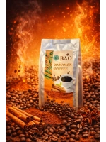 Кофе в зернах "BAO Cinnamon" Арабика/Робуста Вьетнам, с корицей, вакуумная упаковка, 500 г