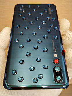 Задняя крышка ORIGINAL для Huawei P20 Pro CLT-L29 - ( заднее стекло ) цвет: Чёрный / Black
