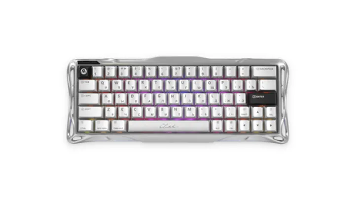GravaStar Mercury V60 Pro Deluxe Edition — Chrome Silver