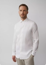 Классическая льняная рубашка s.Oliver Black Label