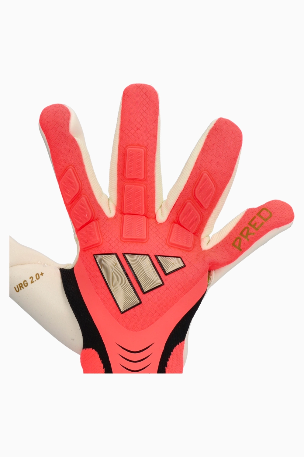 Вратарские перчатки adidas Predator Pro Strap - красный